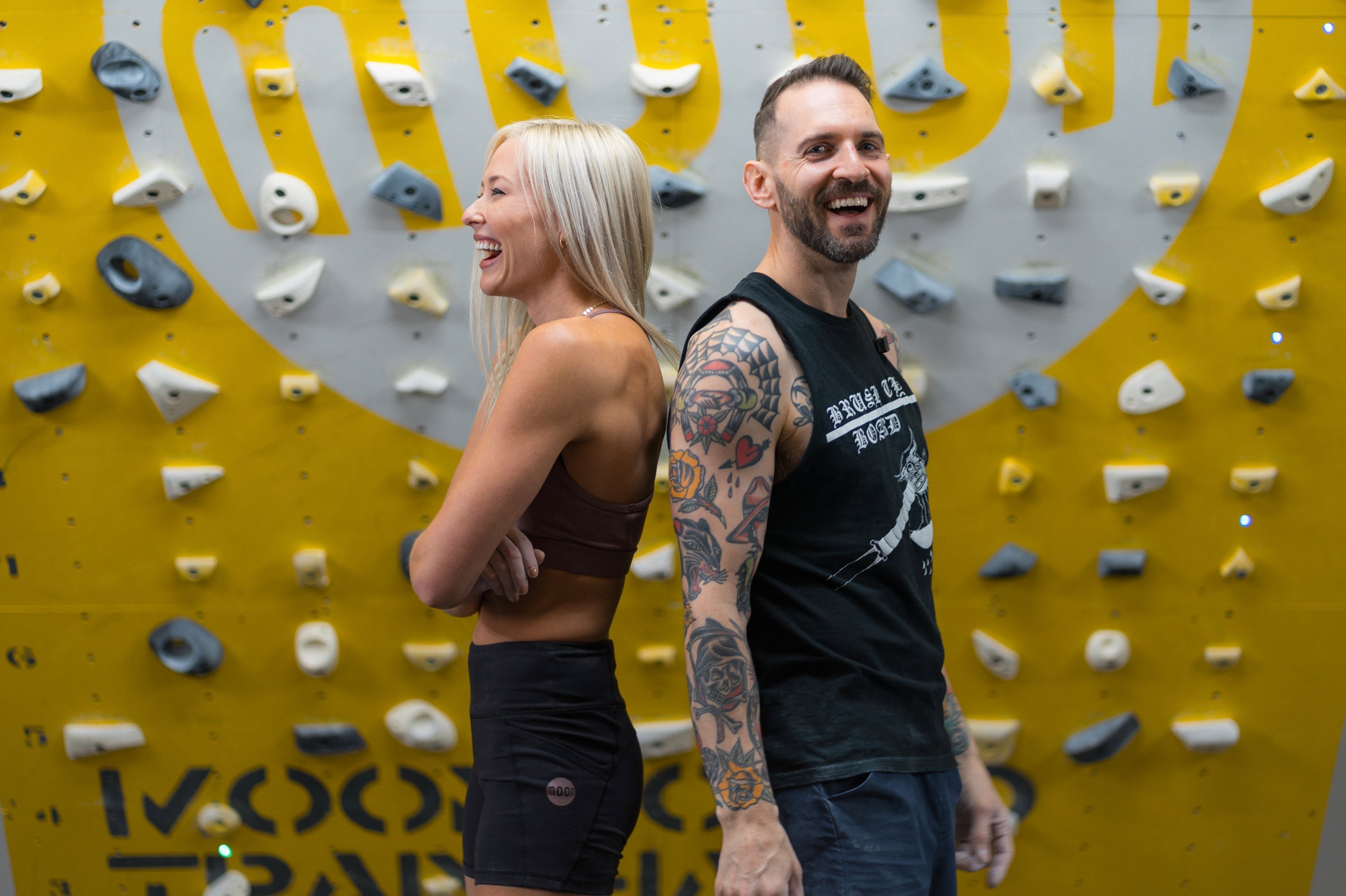 MoonBoard Garage Sessions - Sierra Blair-Coyle & Ravioli Biceps